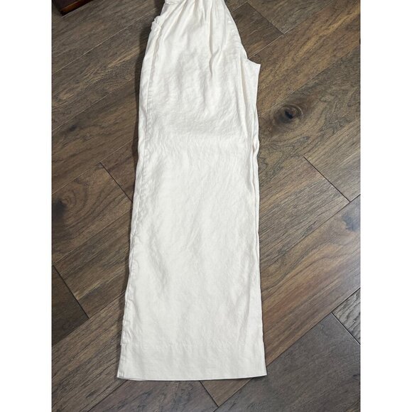 CABI Traipse Linen Blend Trouser Pant Wide Leg Biscotti (Beige) Sz 2 #6266L - Picture 4 of 7